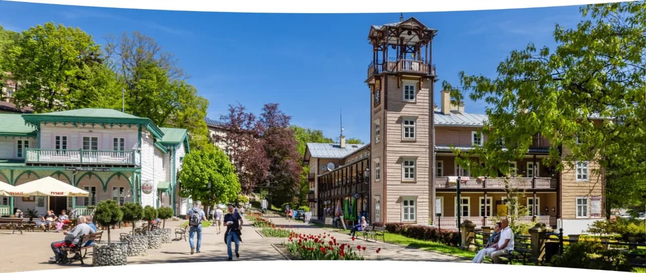 Gdzie leży Iwonicz-Zdrój? Odkryj jego lokalizację i atrakcje